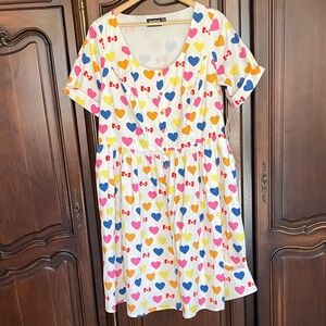 Modcloth for hello Kitty women’s dress size 16 W. New with tags.